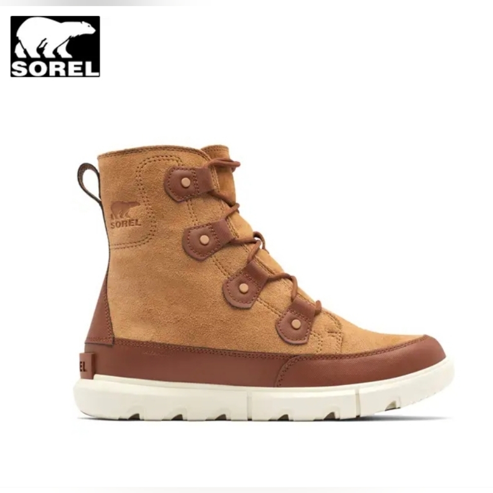 Sorel Men's Tan and Brown Lace-Up Boots